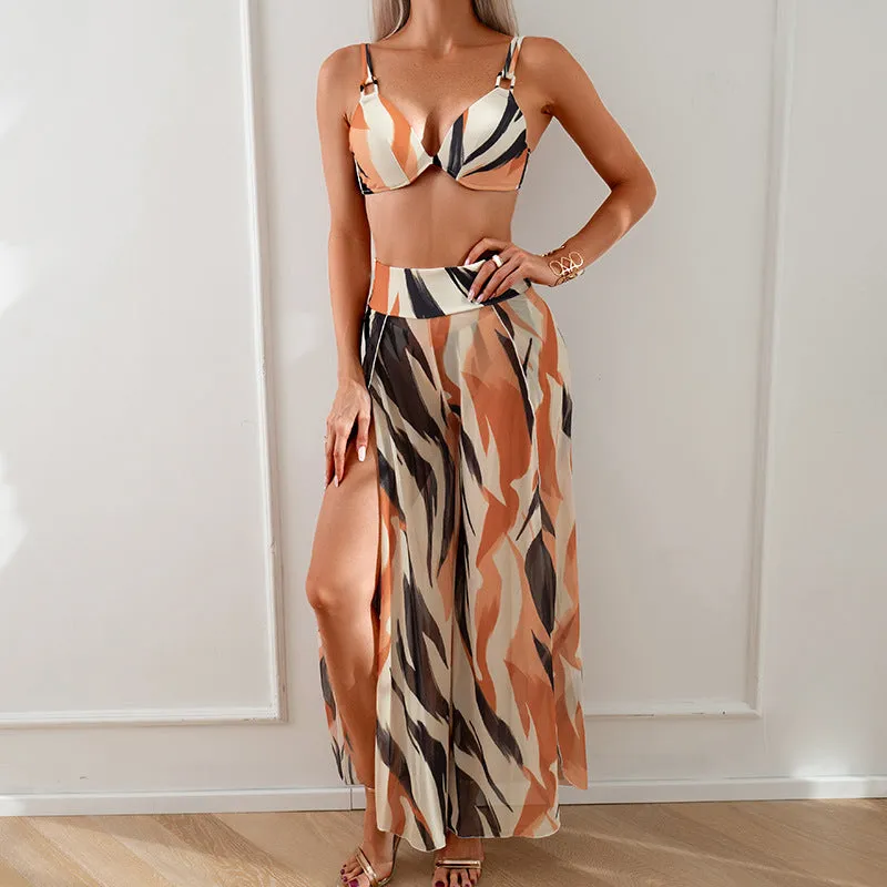 Beach Vacation Printed Bikini