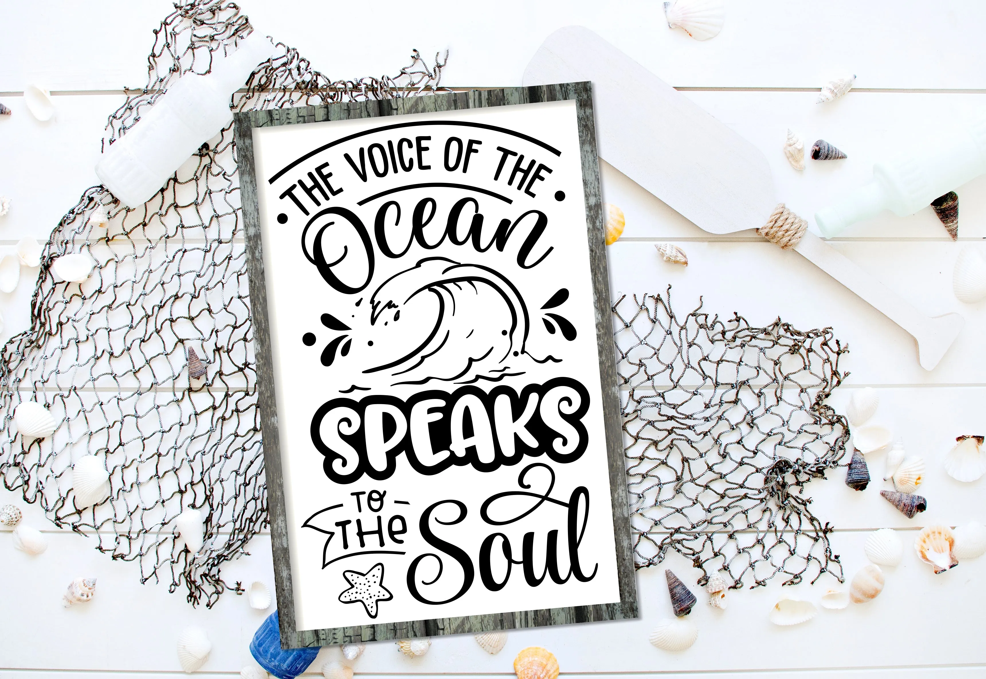 Beach Vibes Collection -Framed Décor