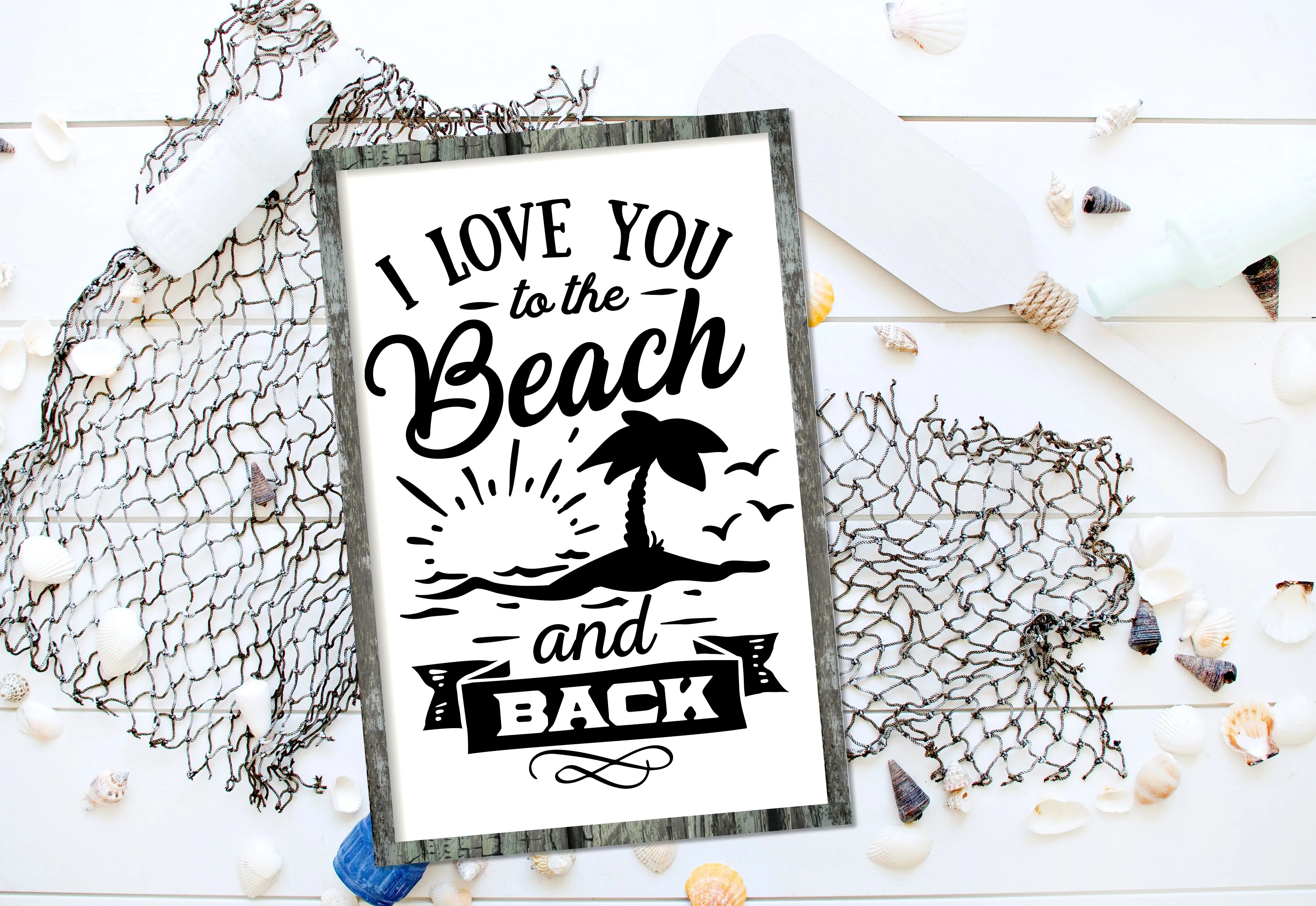 Beach Vibes Collection -Framed Décor