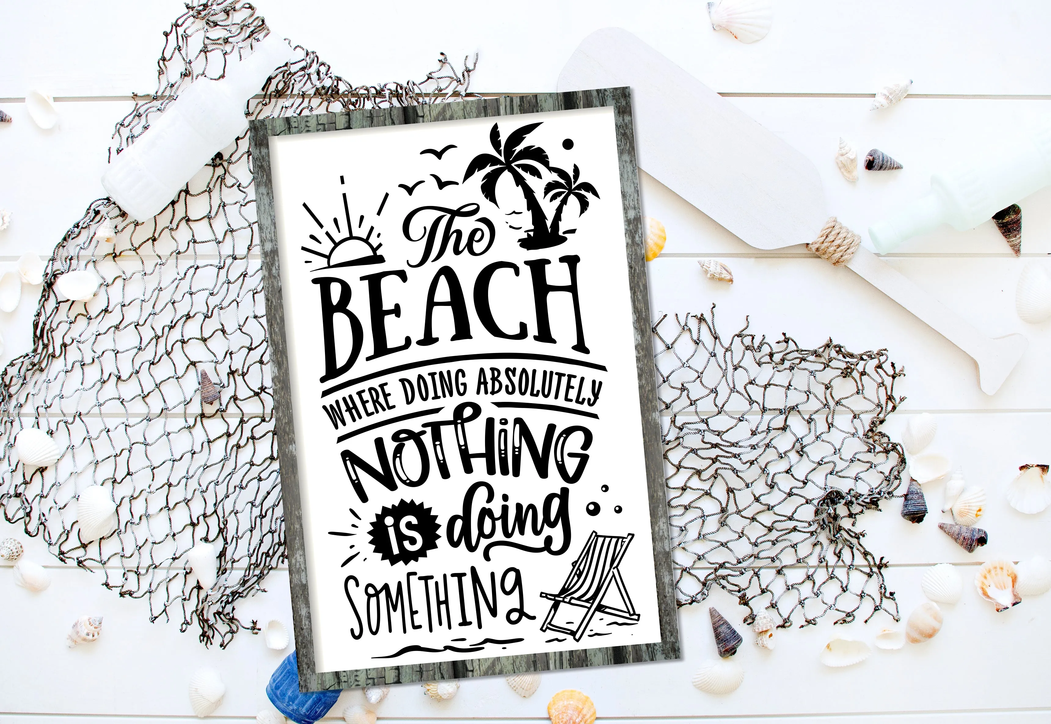 Beach Vibes Collection -Framed Décor