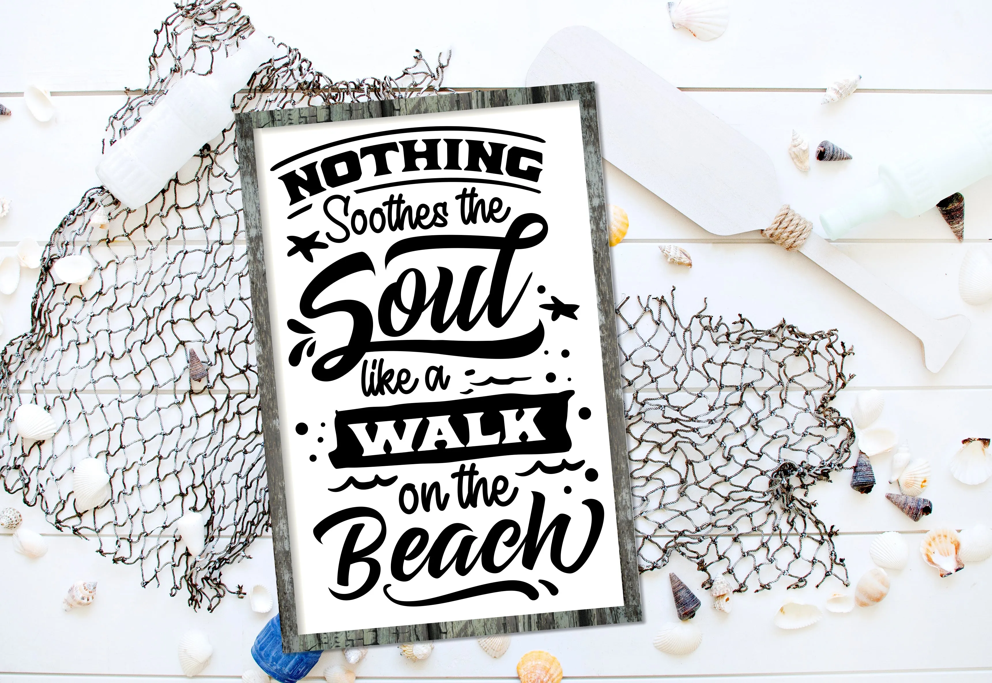 Beach Vibes Collection -Framed Décor