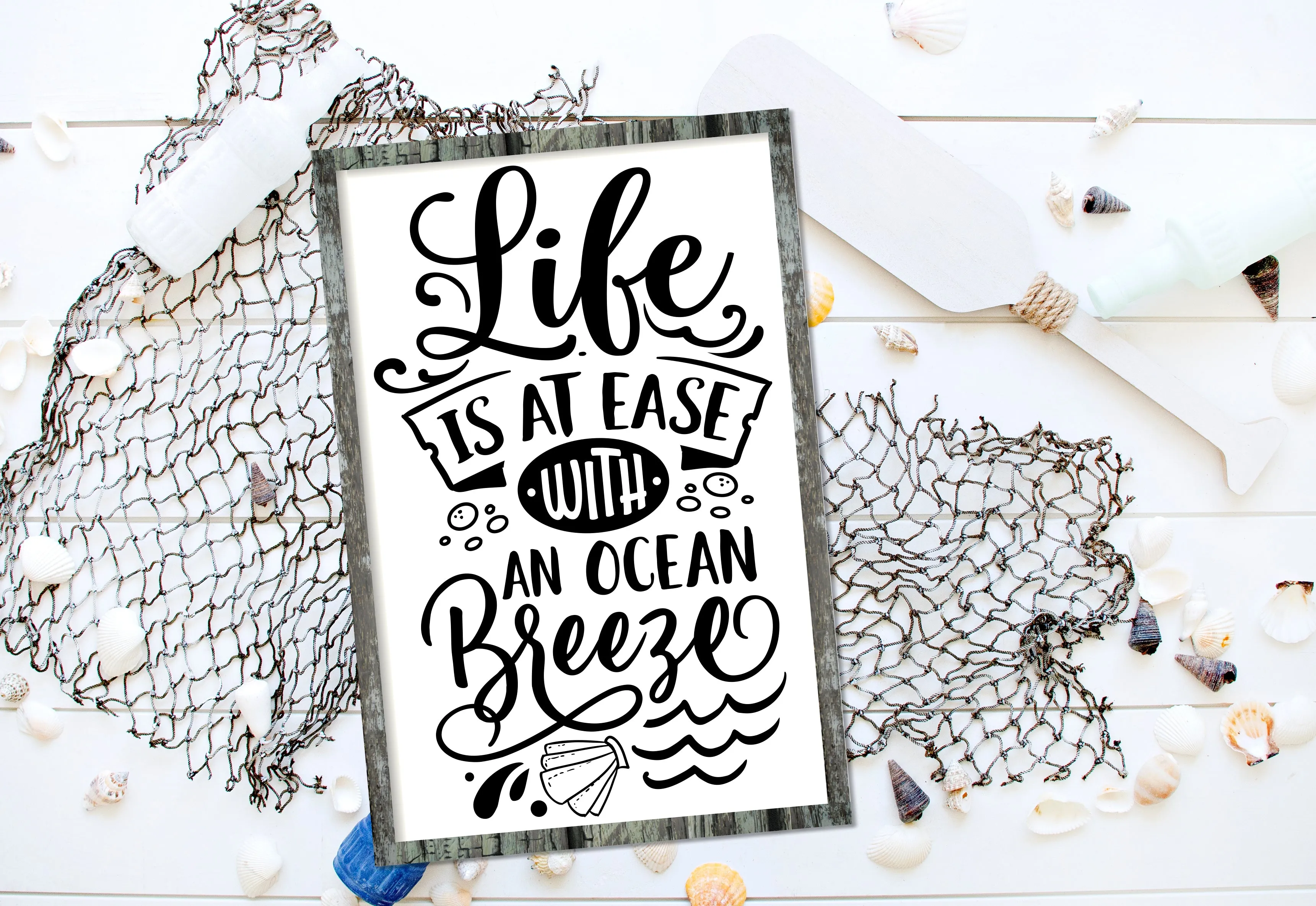 Beach Vibes Collection -Framed Décor