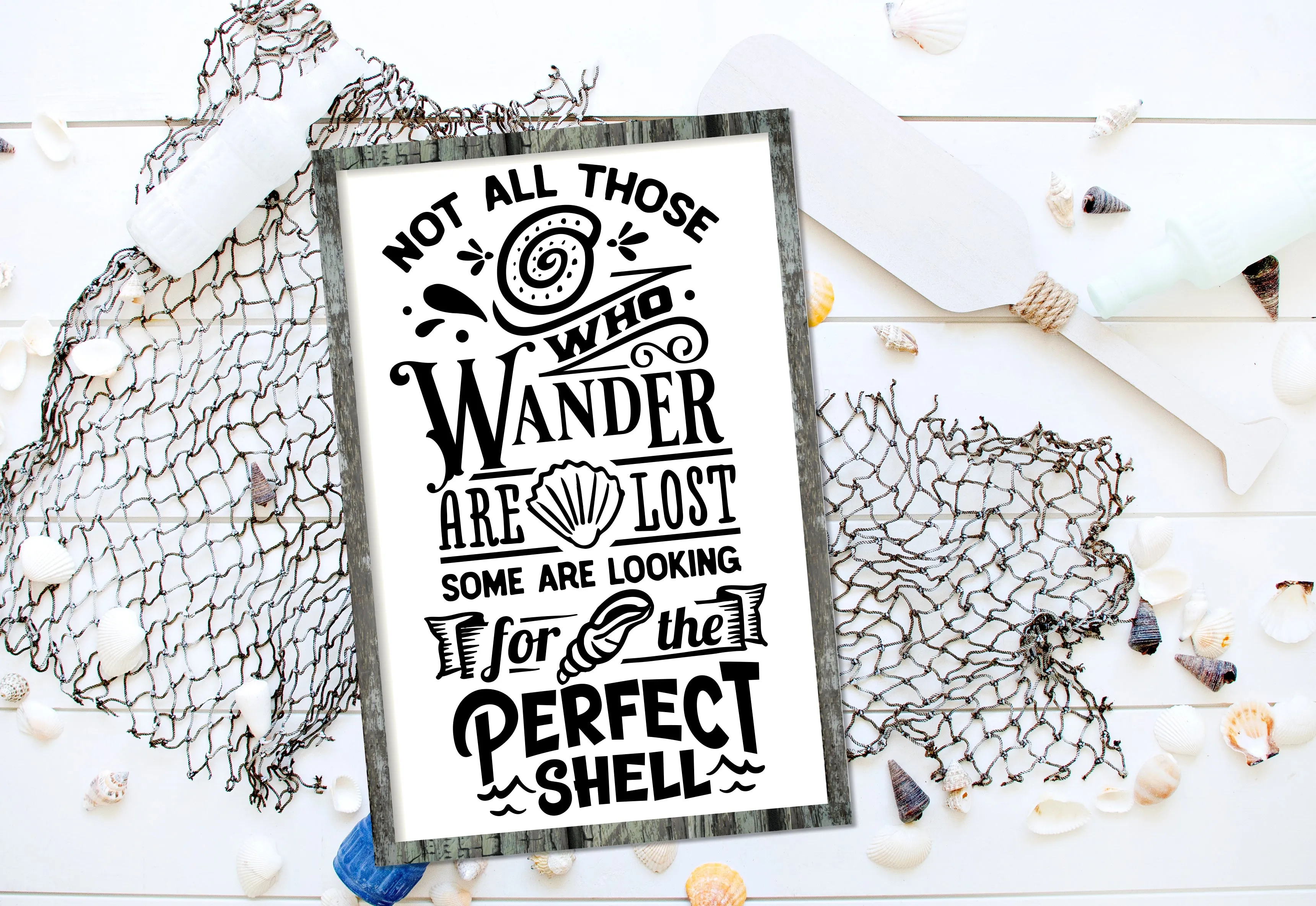 Beach Vibes Collection -Framed Décor