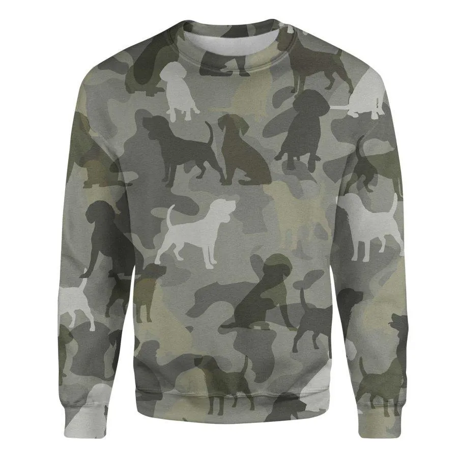 Beagle - Camo - Premium Sweatshirt