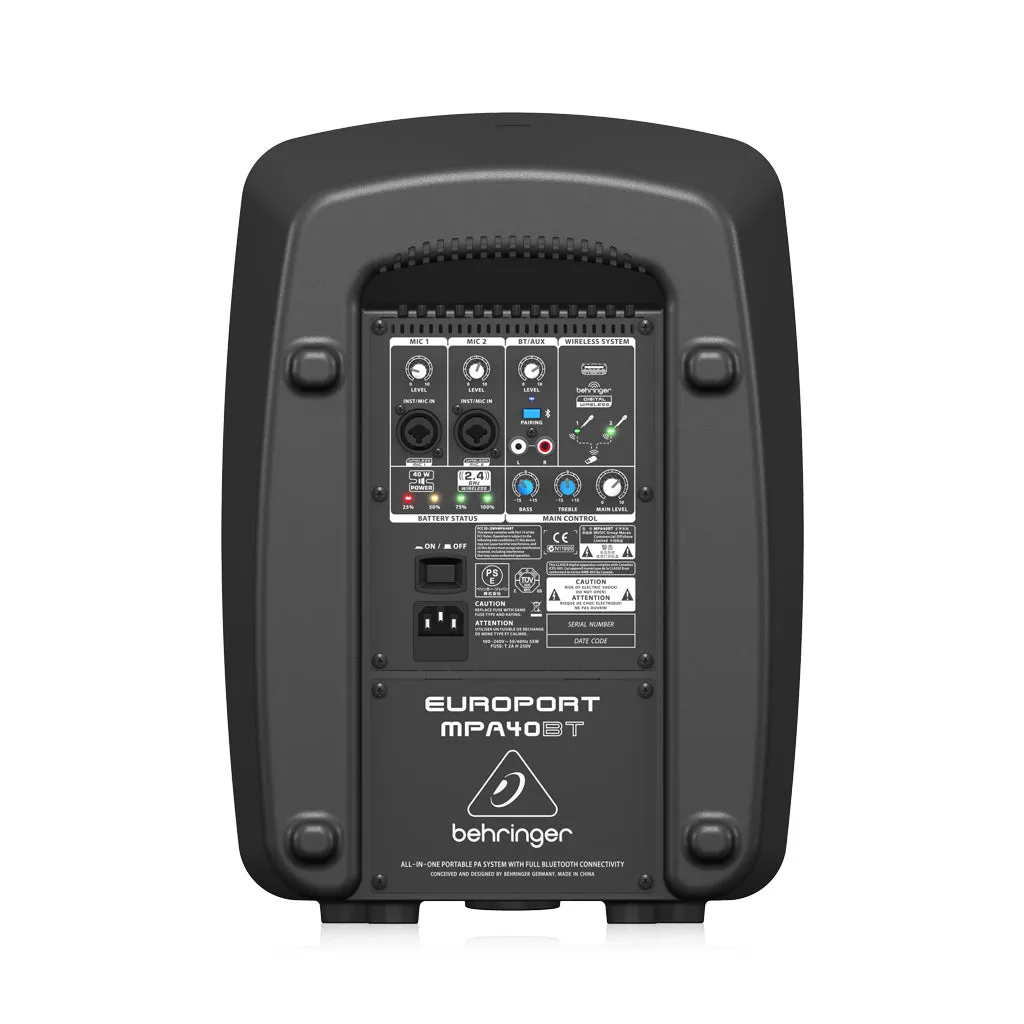 Behringer Europort MPA40BT Compact PA