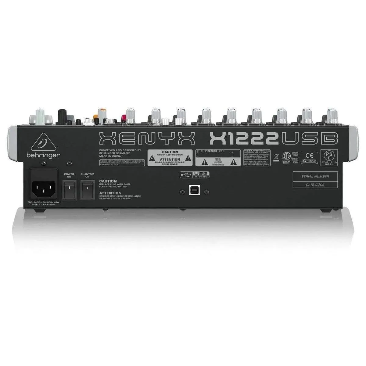 Behringer Xenyx X1222USB Analog Mixer