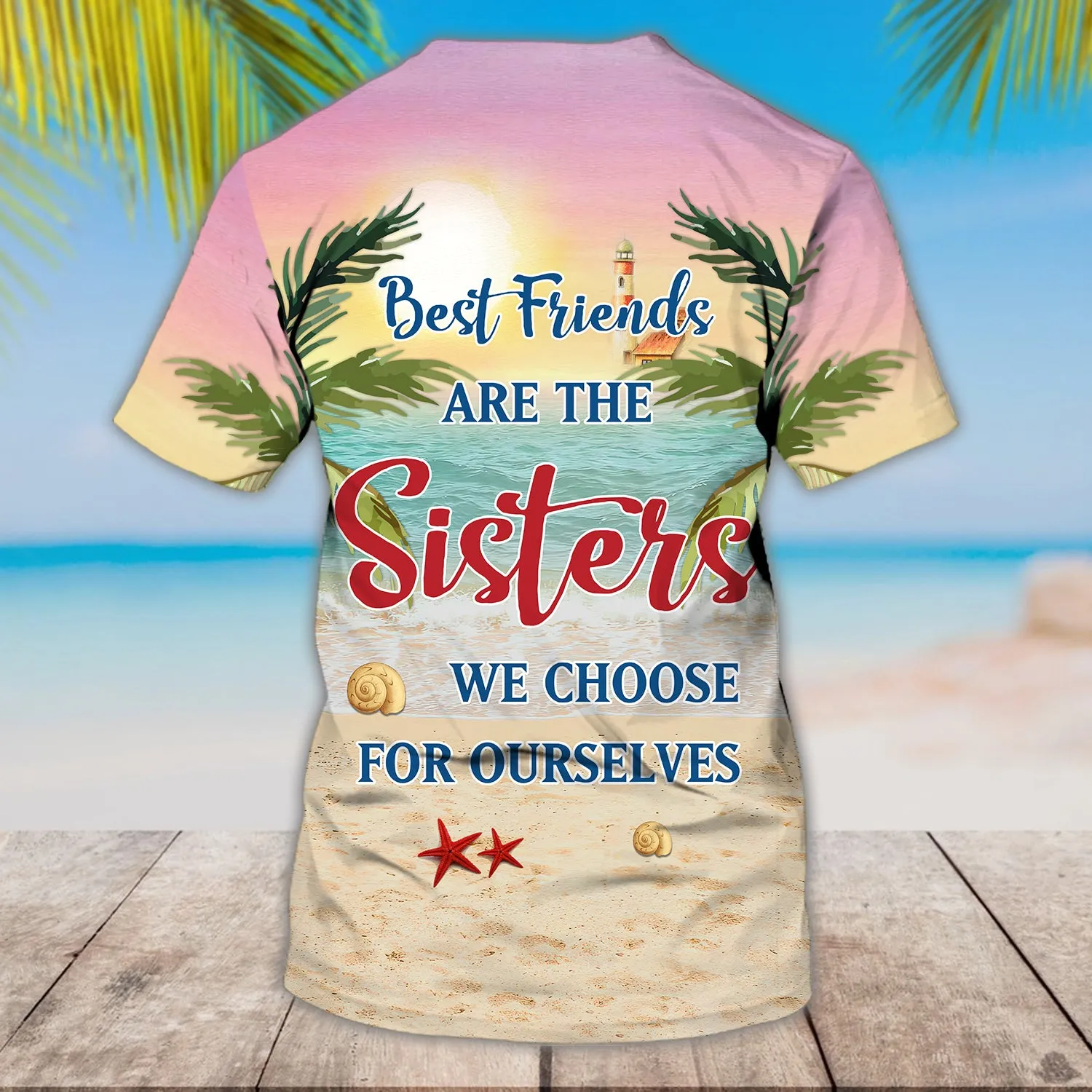 Best Friend - Personalized Name 3D T Shirt 12- Lta98