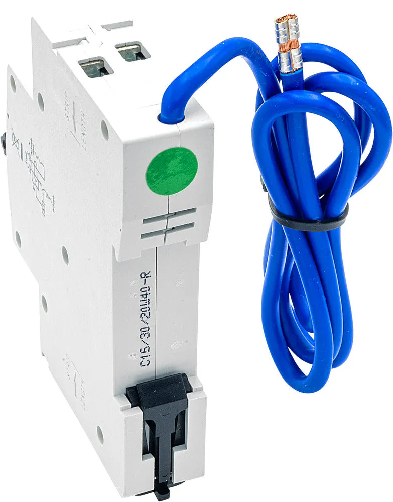 BG CUCRC16 16A SP 1 Module C Curve 6kA 30mA Type AC Compact RCBO