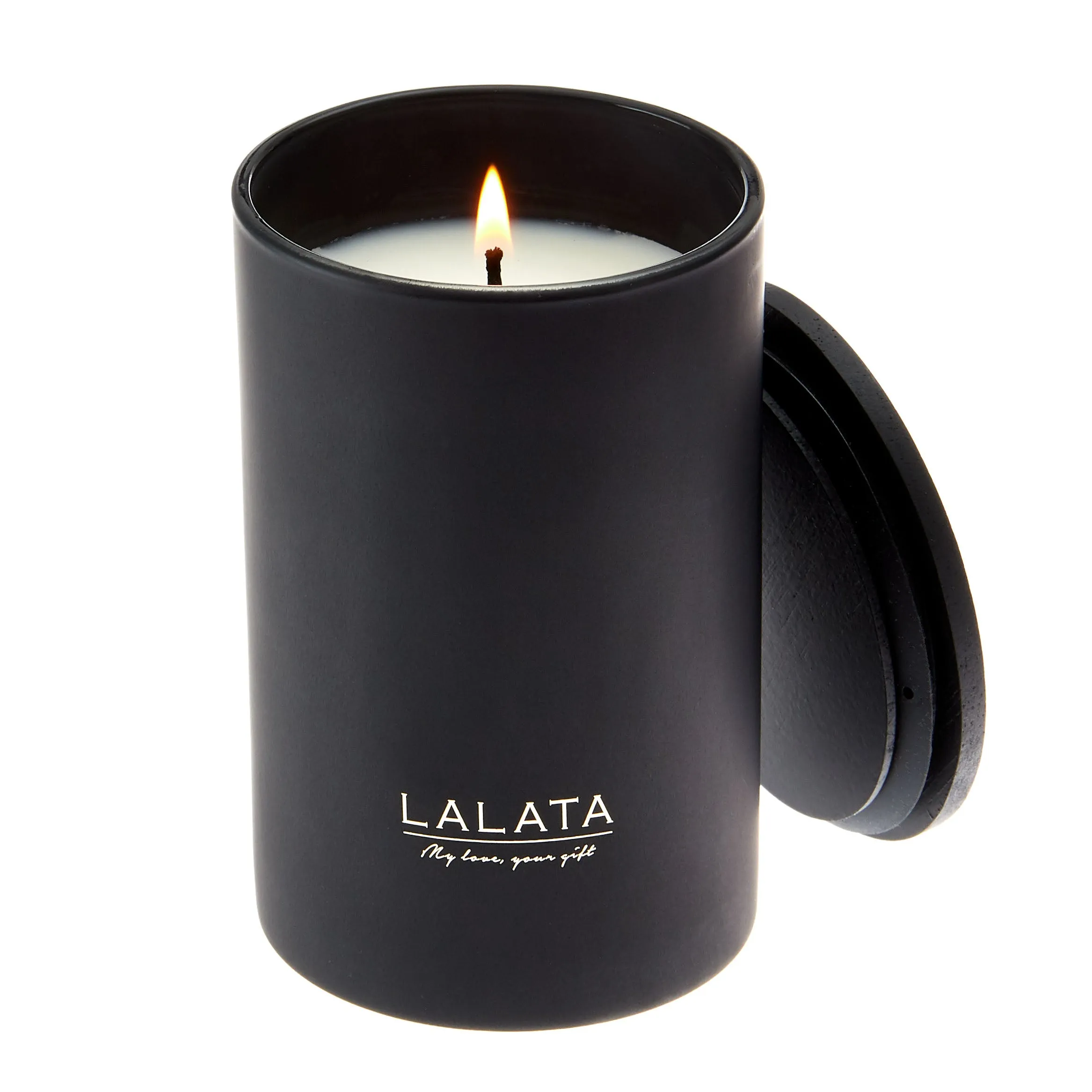 Black Candle - Scented Pink Champagne