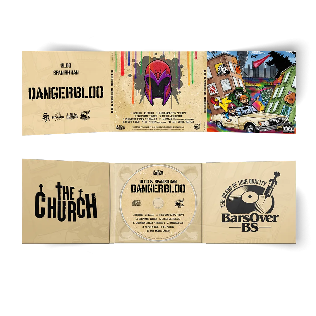 Bloo Azul x Spanish Ran - Danger Bloo (Digipak CD With Obi Strip) (Glass Mastered CD) (VERY LIMITED) (PART 1 OF DROP)