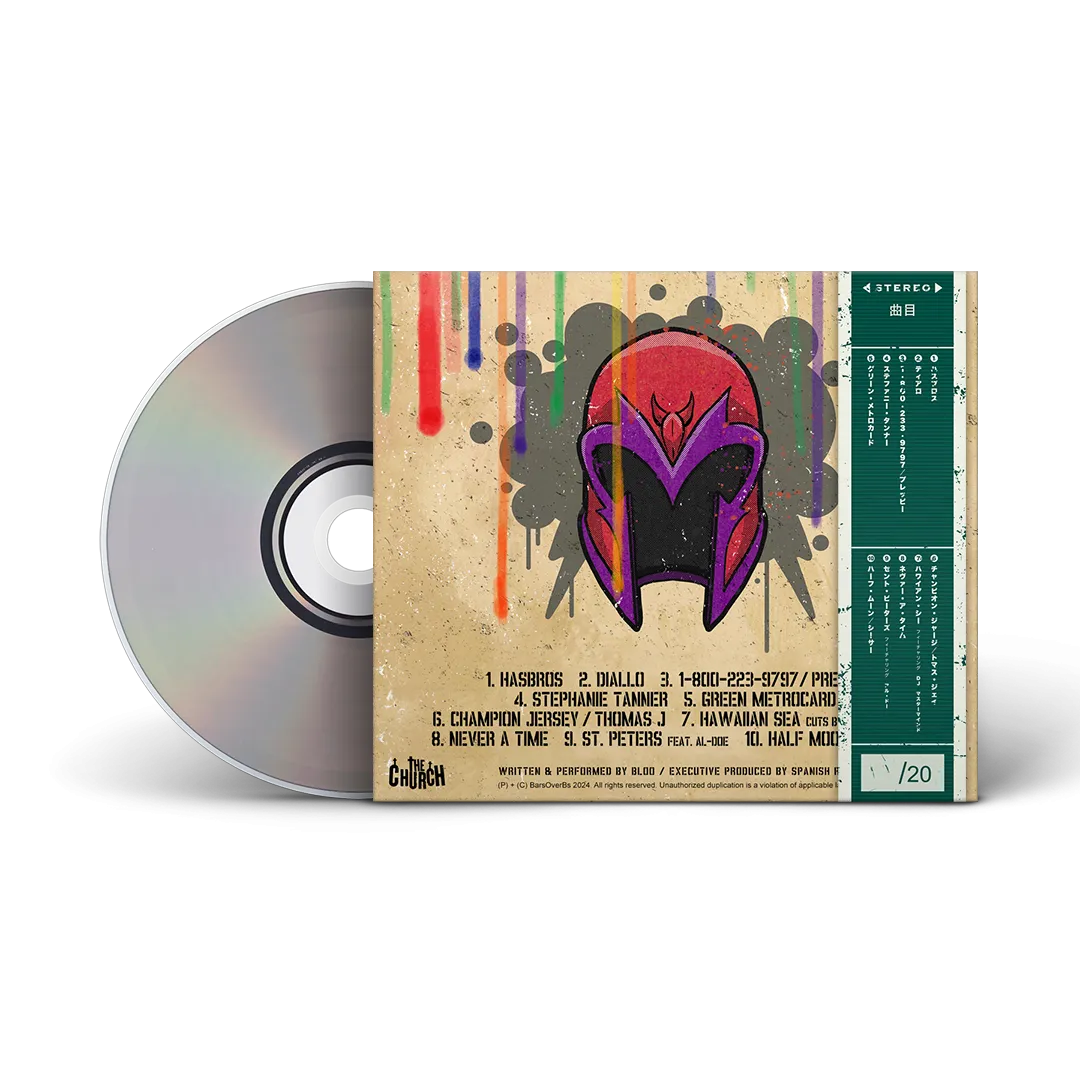 Bloo Azul x Spanish Ran - Danger Bloo (Digipak CD With Obi Strip) (Glass Mastered CD) (VERY LIMITED) (PART 1 OF DROP)