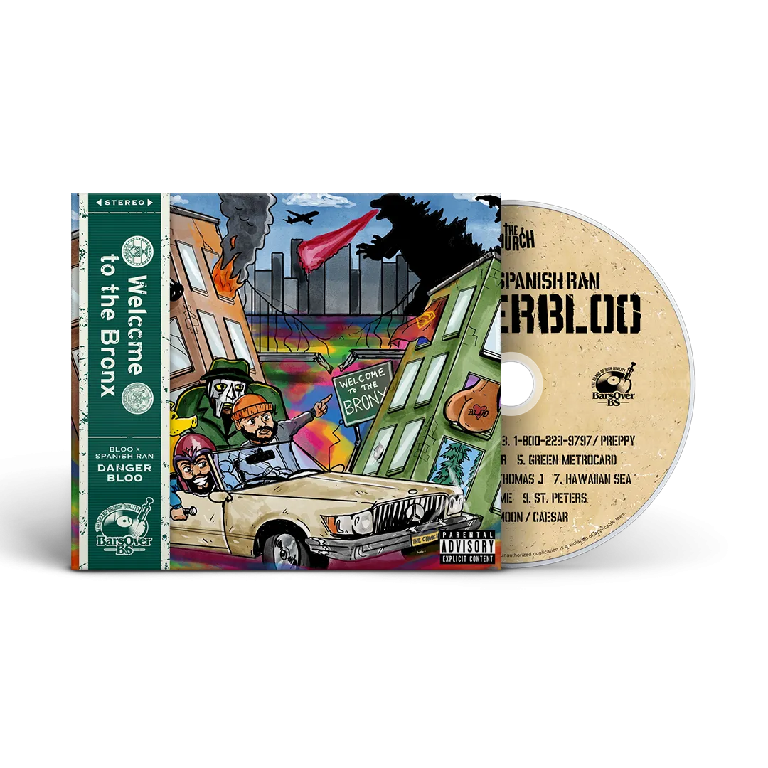 Bloo Azul x Spanish Ran - Danger Bloo (Digipak CD With Obi Strip) (Glass Mastered CD) (VERY LIMITED) (PART 1 OF DROP)