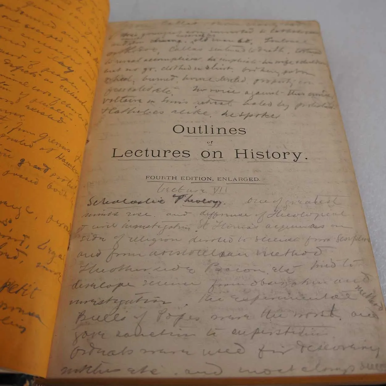 Book: Outlines of Lectures on History by Andrew Dickson White