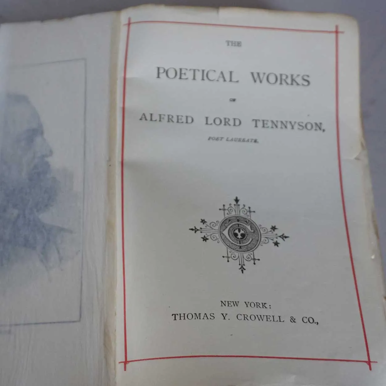 Book: The Poetical Works of Alfred Lord Tennyson