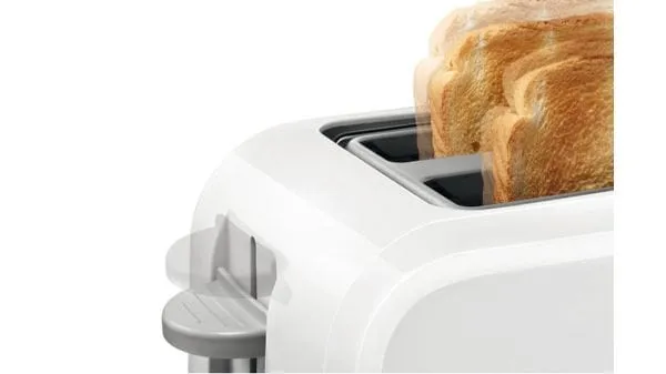 Bosch 2 Slice Toaster Compact Class White TAT3A011