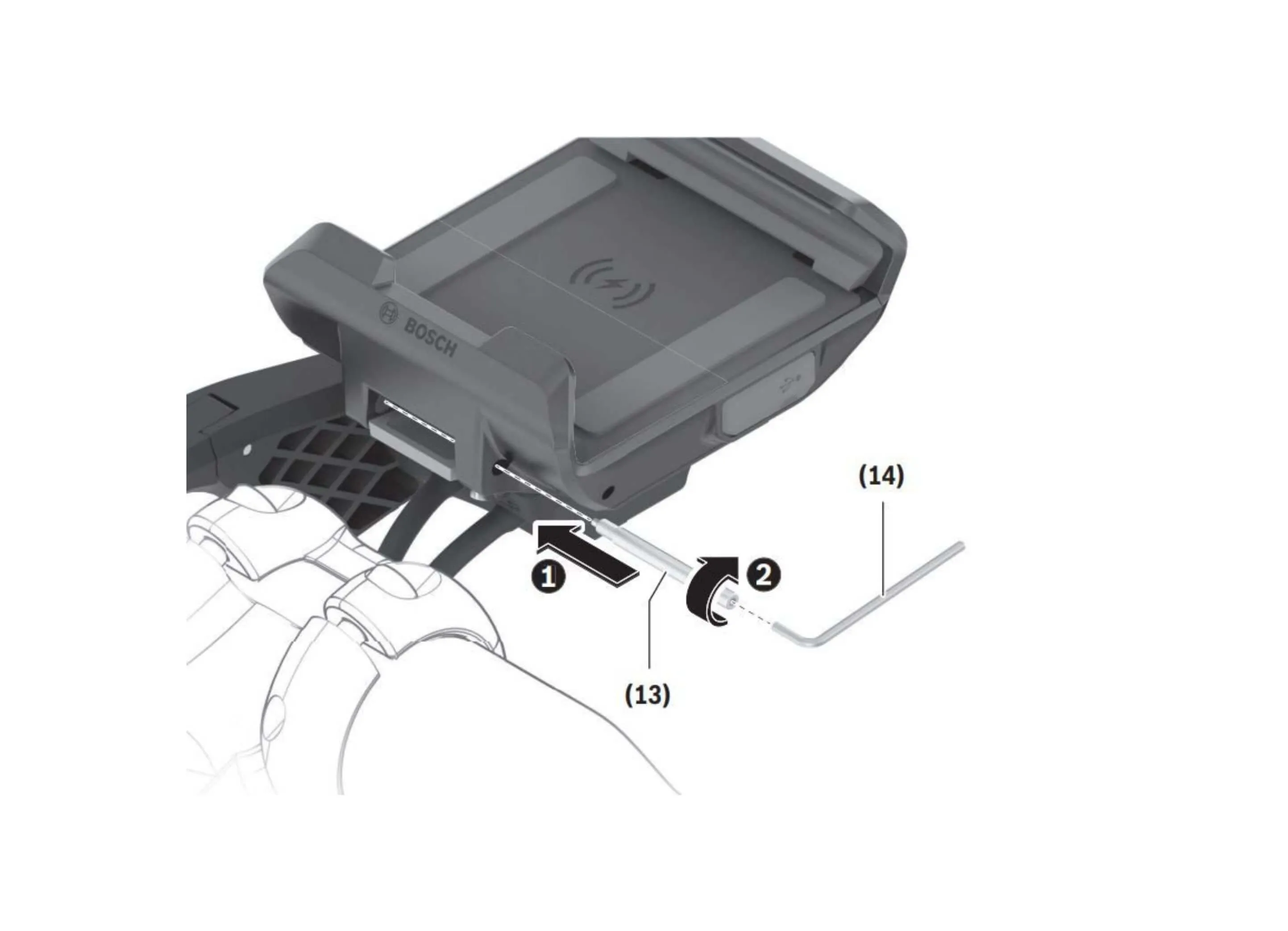 Bosch Smartphone Grip Button Blocker Screw