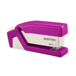 Bostitch InJoy Spring Powered Compact Stapler 20 Sheets Purple 1558