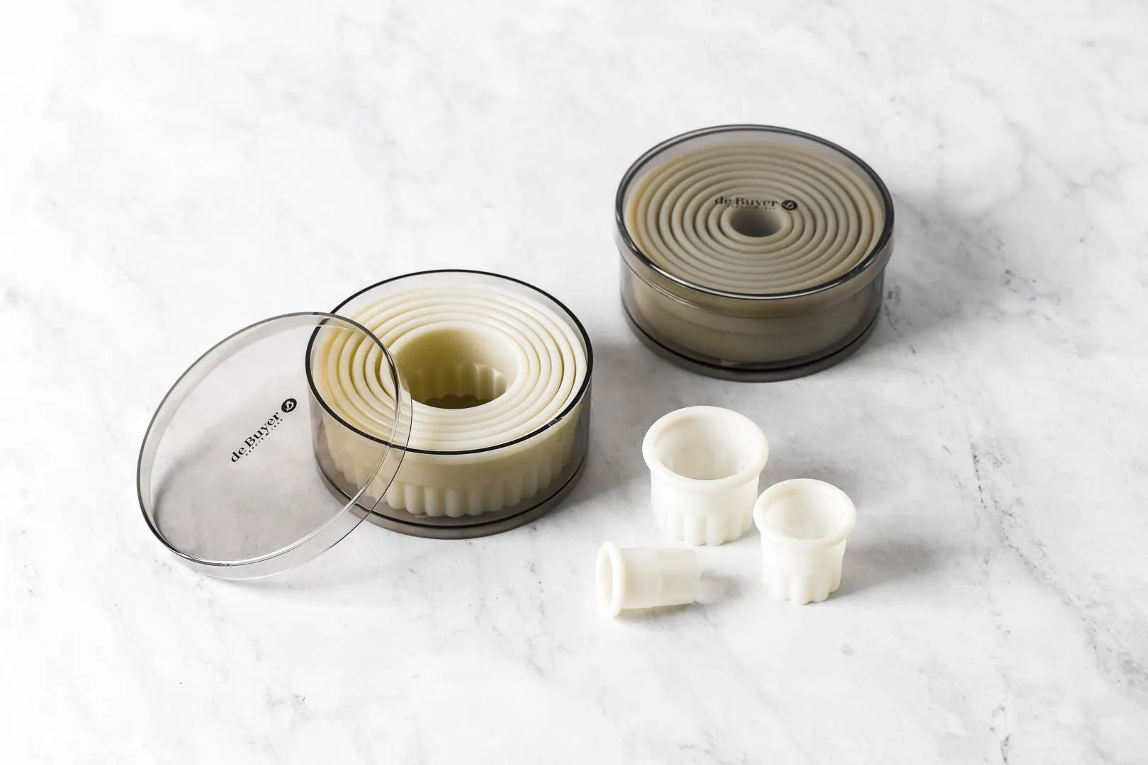 BOX OF 9-ROUNDED CUTTERS RANGE 0.8-4"