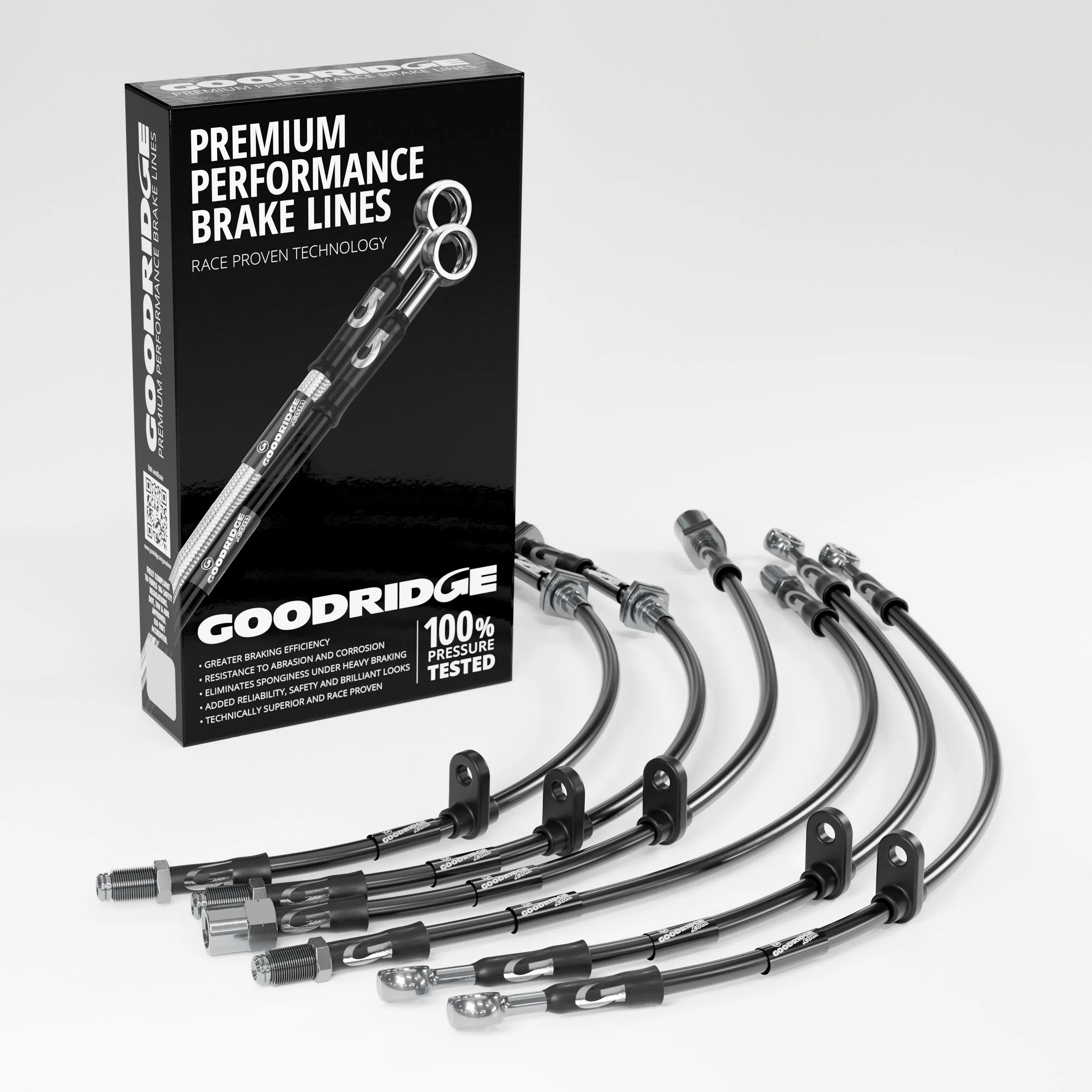 BRAKE HOSE KIT FOR BMW 3 SERIES E36 316I 1.9 COMPACT NON-ABS 1999-2001