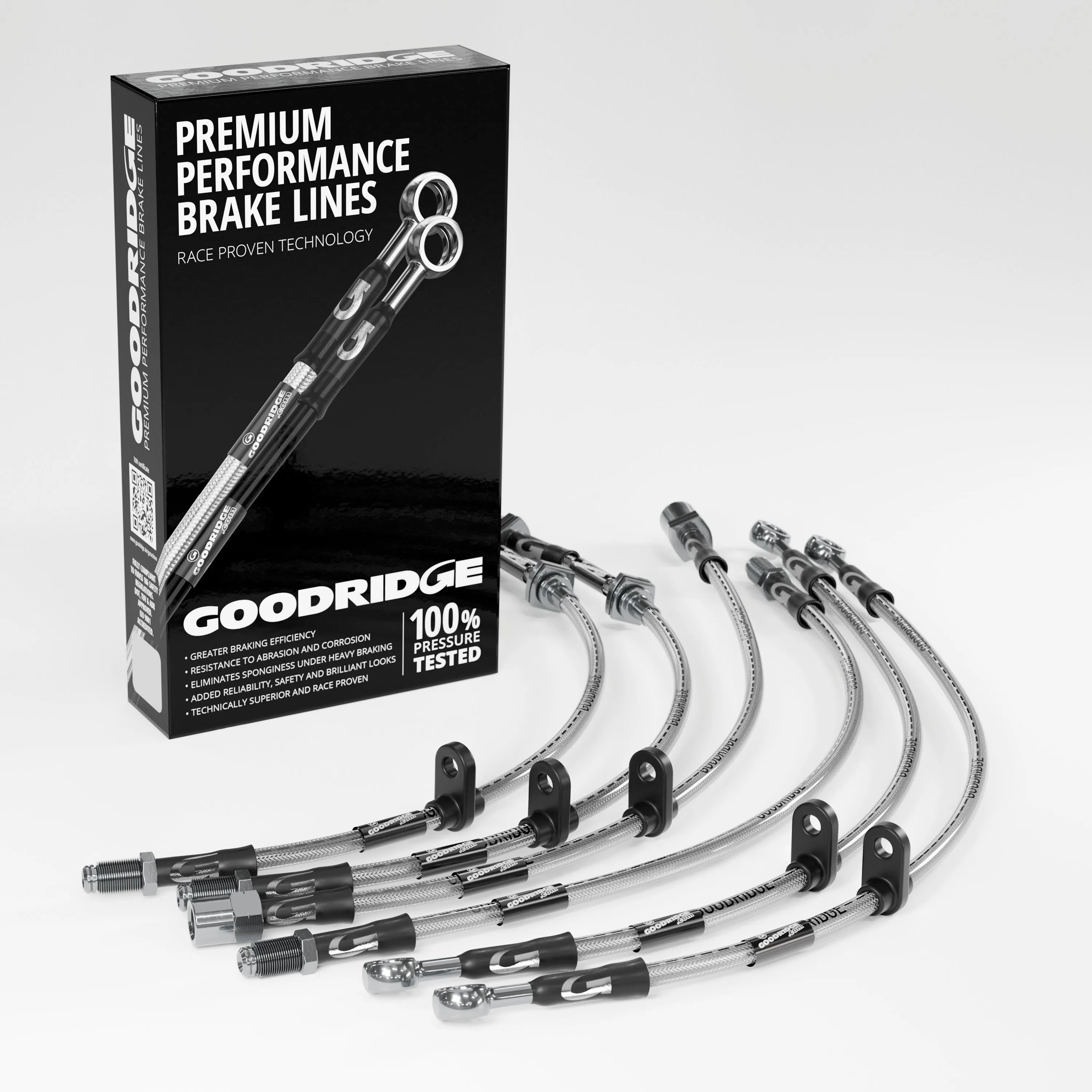 BRAKE HOSE KIT FOR BMW 3 SERIES E36 316I 1.9 COMPACT NON-ABS 1999-2001