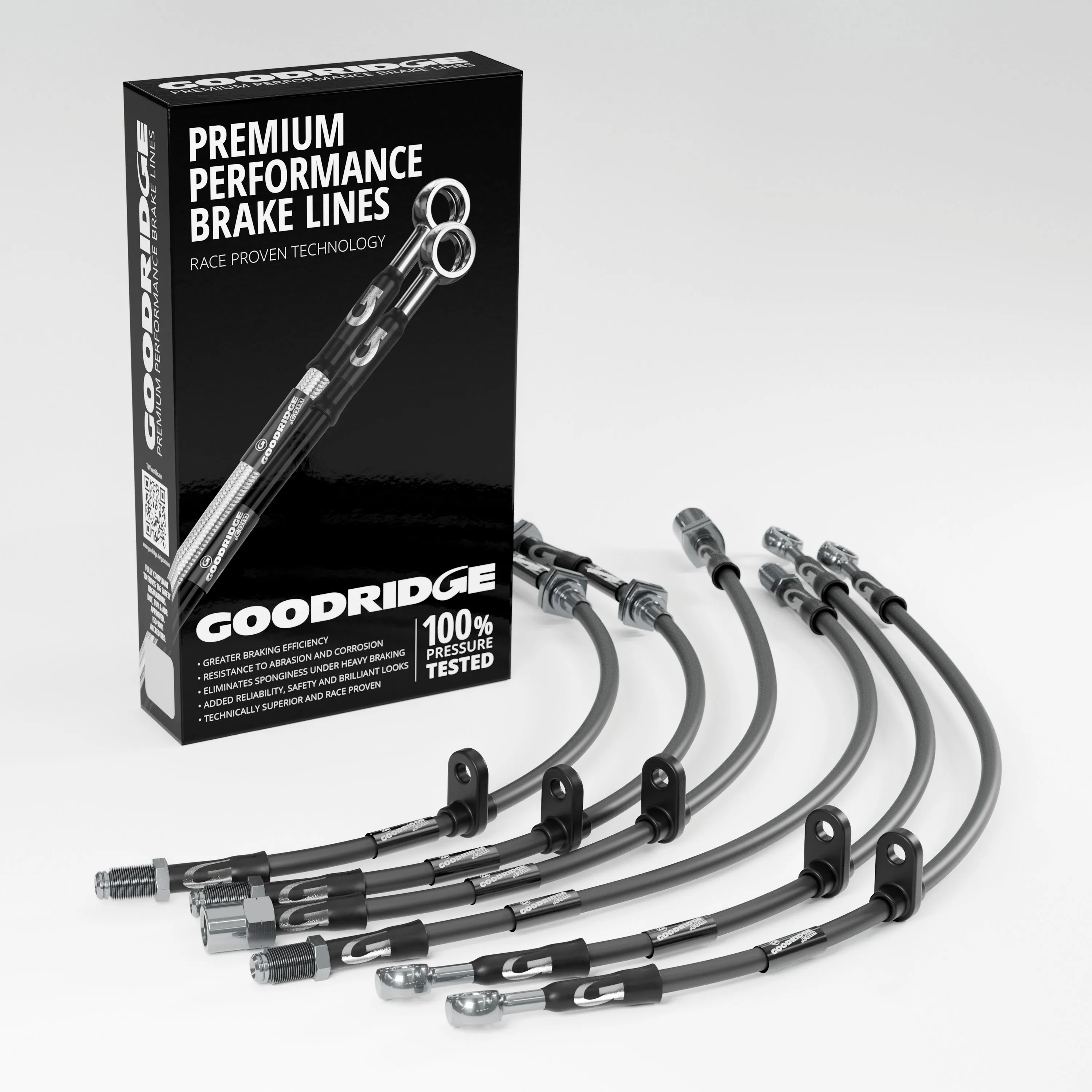 BRAKE HOSE KIT FOR BMW 3 SERIES E36 316I 1.9 COMPACT SE ABS 1999-2001
