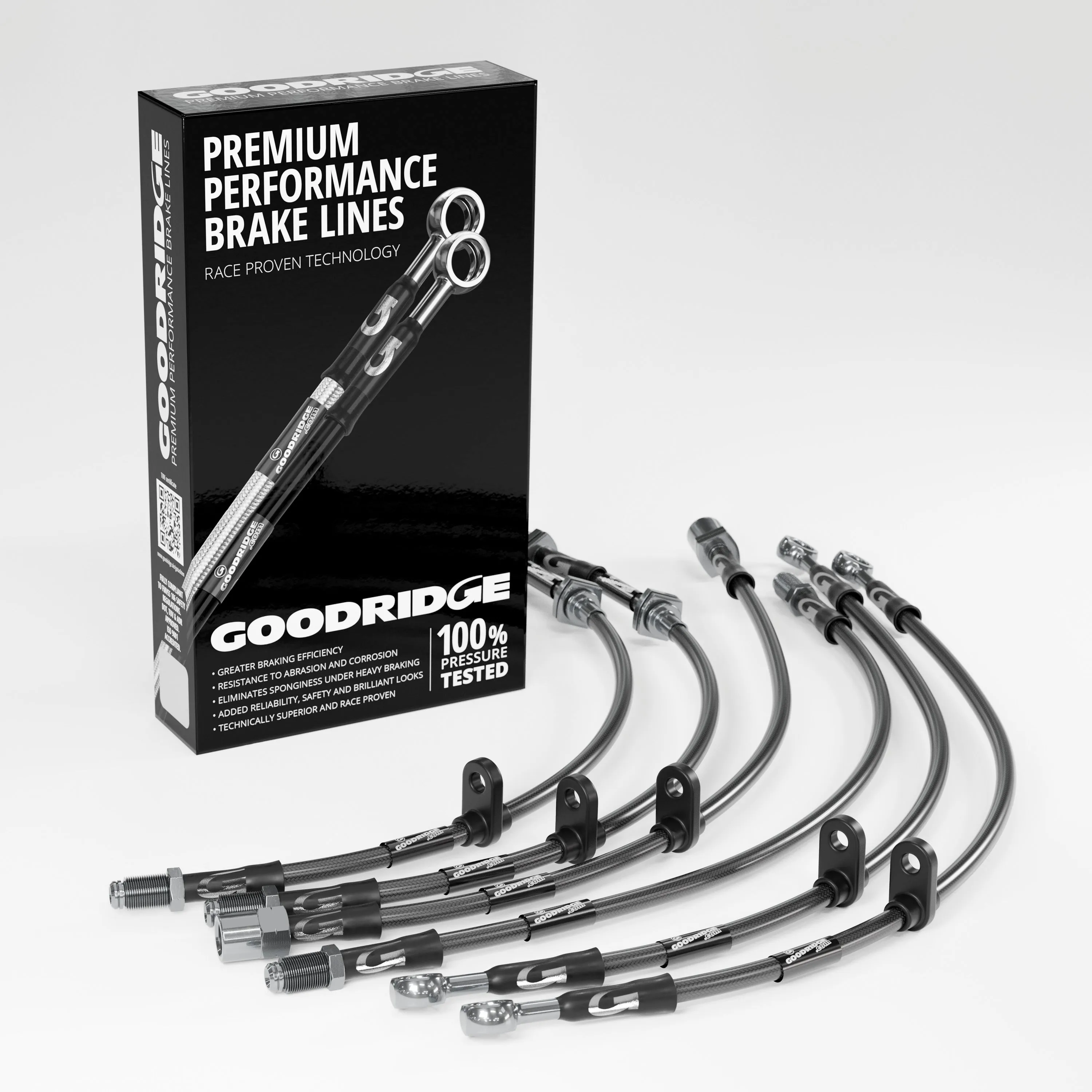 BRAKE HOSE KIT FOR BMW 3 SERIES E36 316I 1.9 COMPACT SE ABS 1999-2001