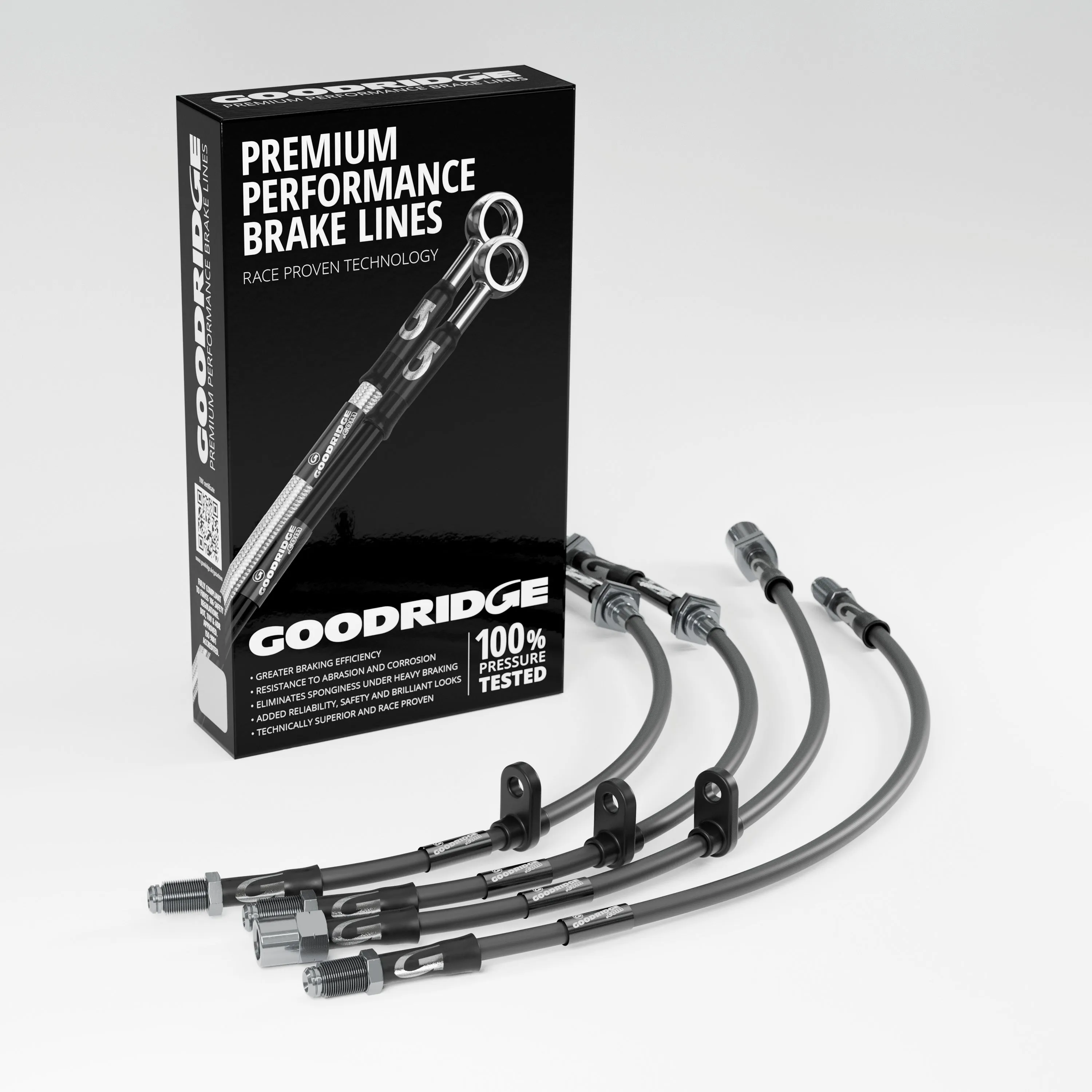 BRAKE HOSE KIT FOR SMART CAR FOR TWO 698CC TURBO 2003-2007