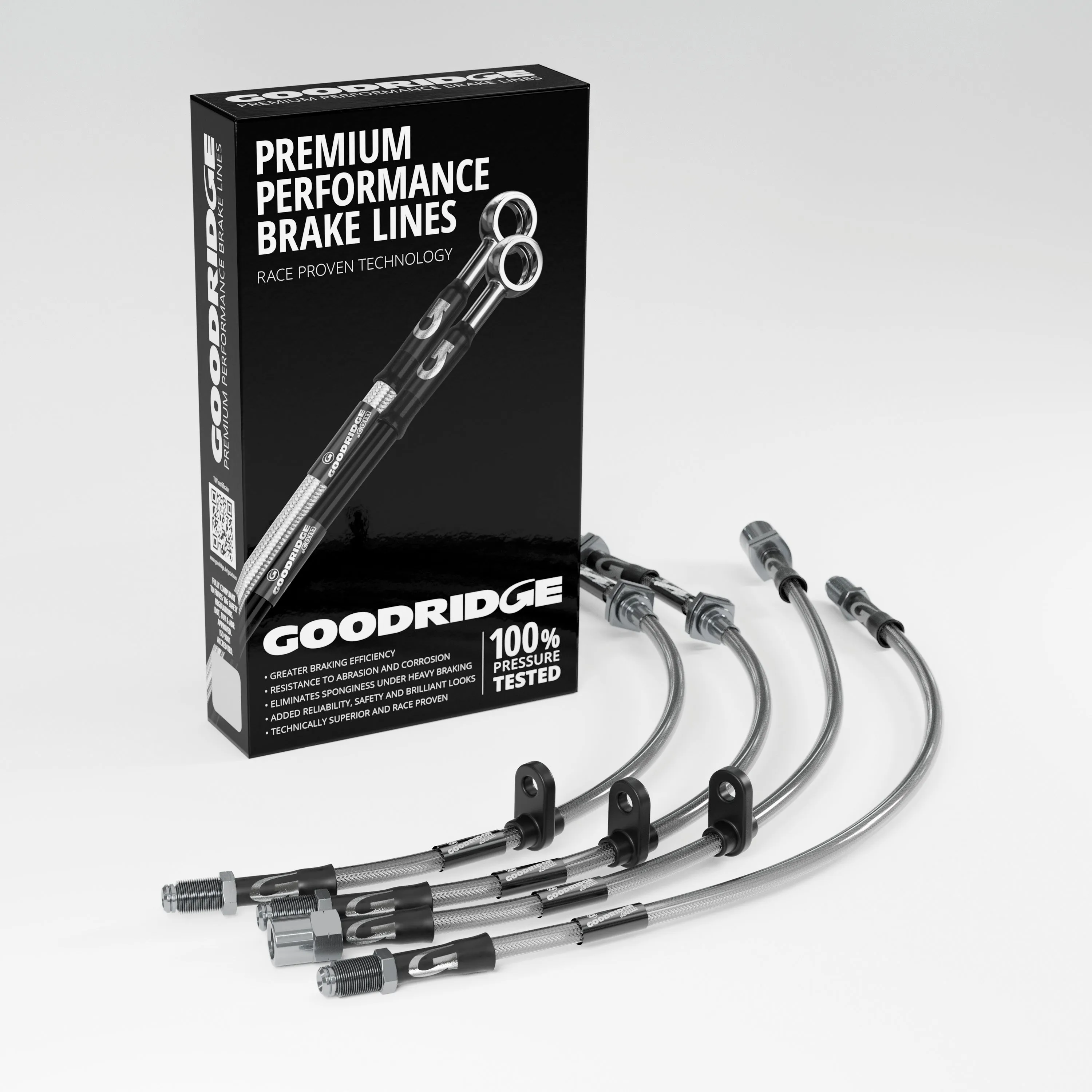 BRAKE HOSE KIT FOR SMART CAR FOR TWO 698CC TURBO 2003-2007