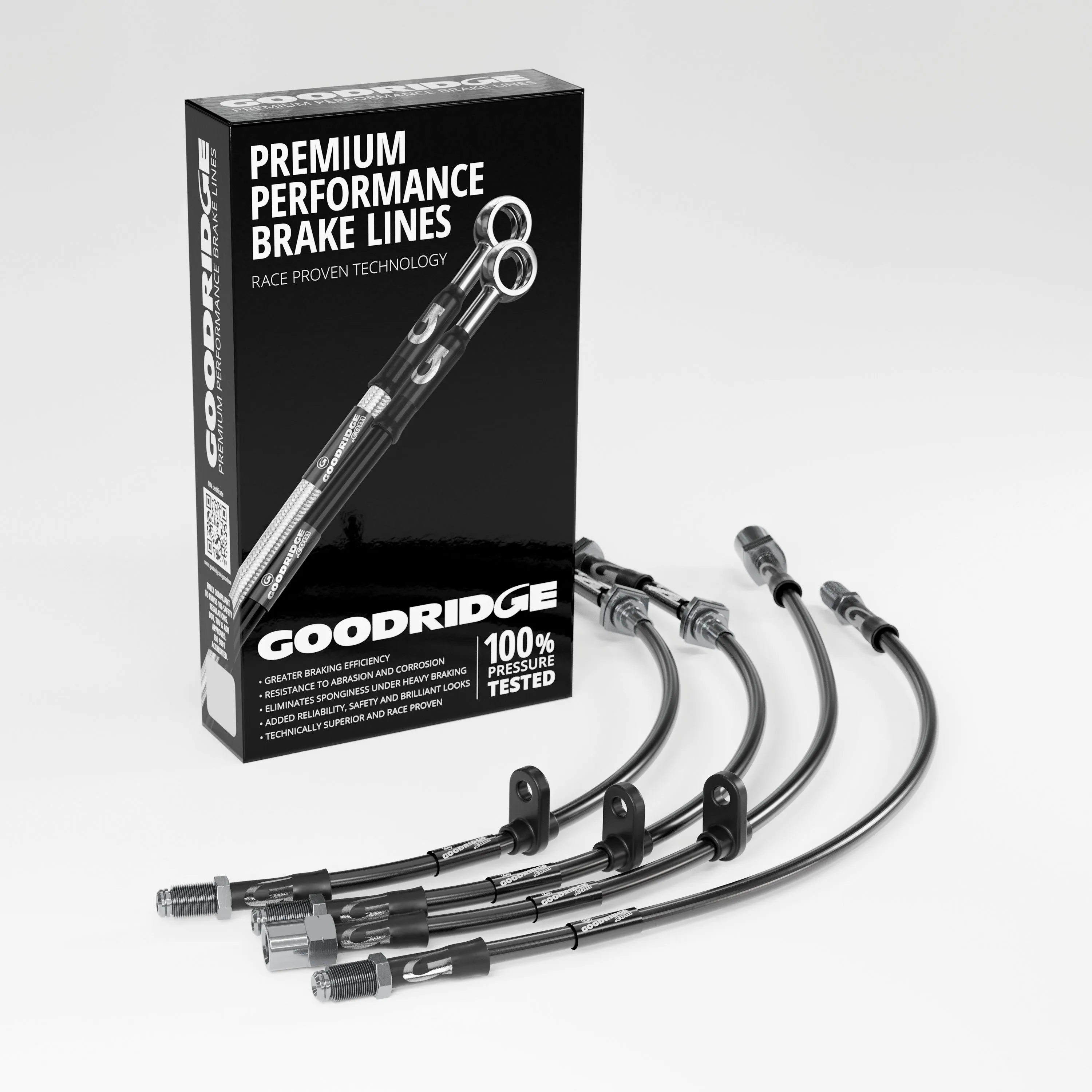 BRAKE HOSE KIT FOR SMART CAR FOR TWO 698CC TURBO 2003-2007