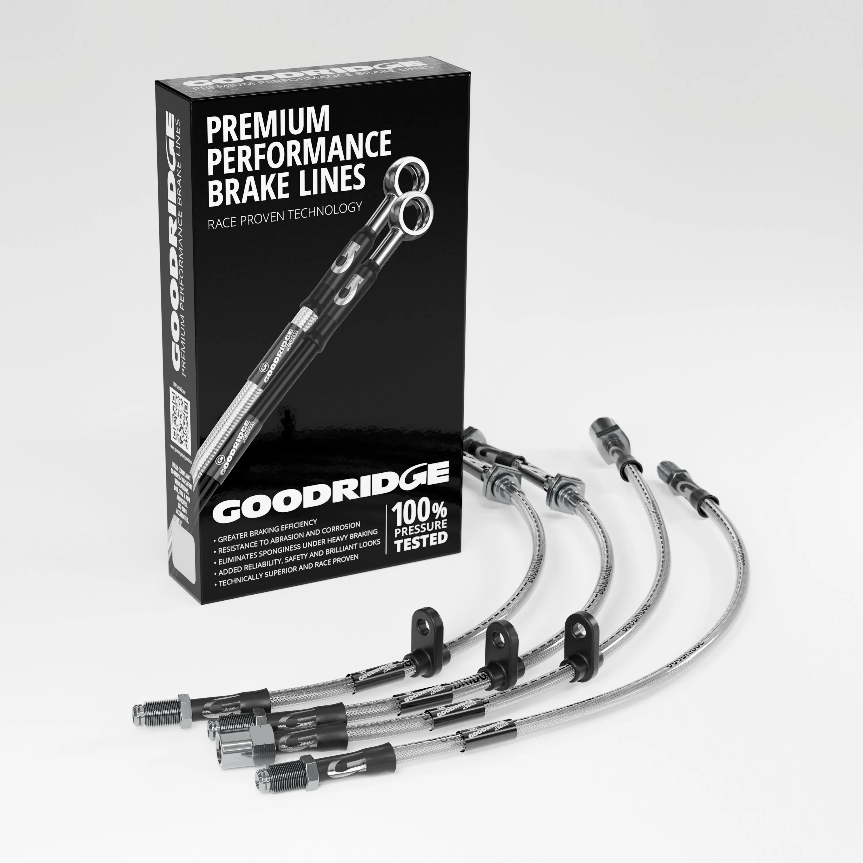 BRAKE HOSE KIT FOR SMART CAR FOR TWO 698CC TURBO 2003-2007