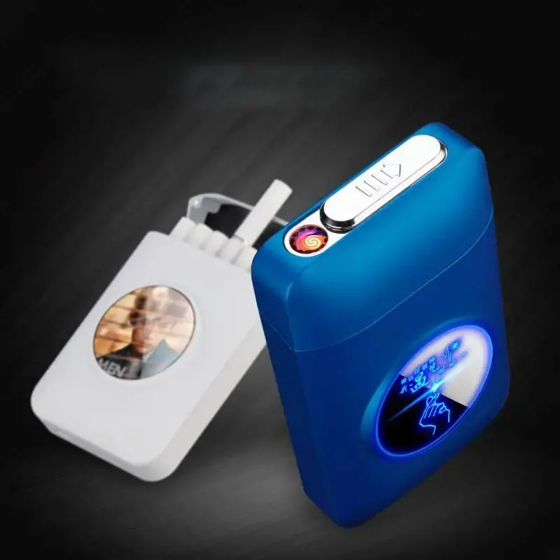BRIQUET TEMPÊTE AVEC BOÎTE DE RANGEMENT POUR LE TABAC