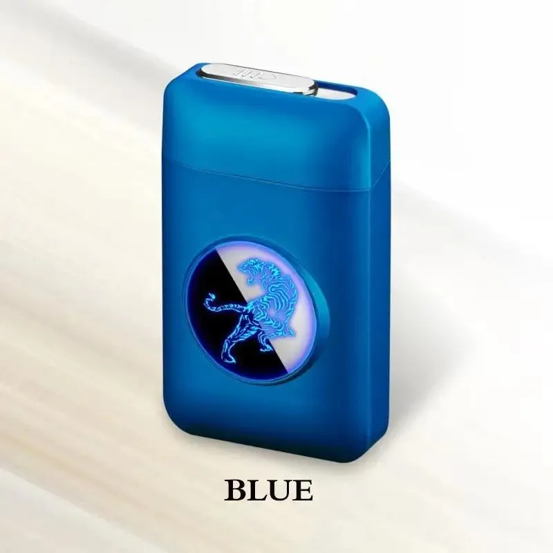 BRIQUET TEMPÊTE AVEC BOÎTE DE RANGEMENT POUR LE TABAC