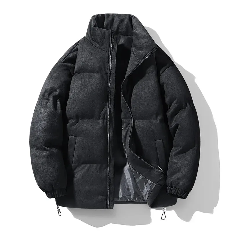 Brown Men's Cotton Down Jacket
