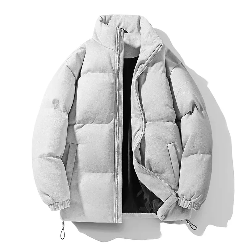 Brown Men's Cotton Down Jacket
