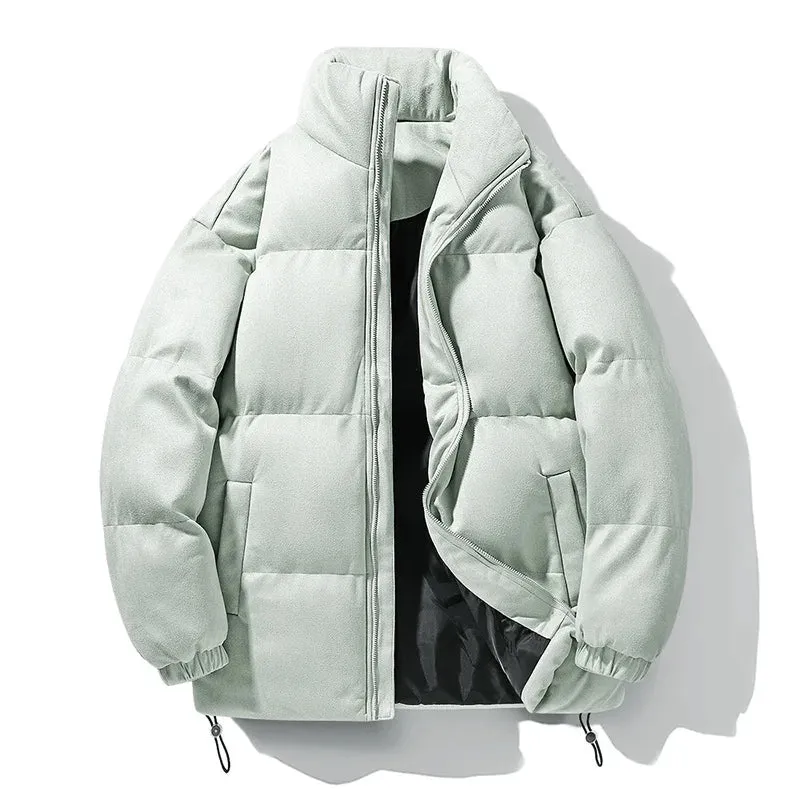 Brown Men's Cotton Down Jacket