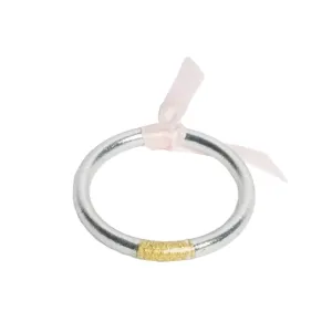 BuDhaGirl Baby Bangle Silver