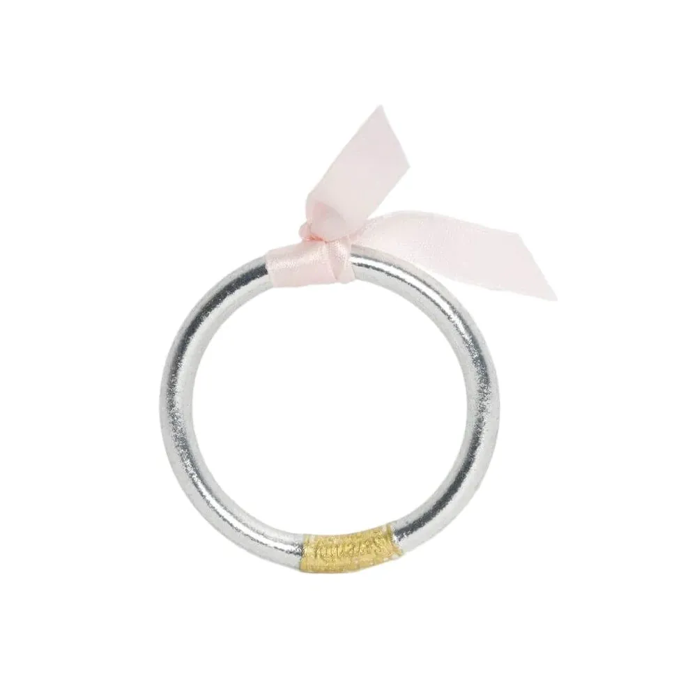 BuDhaGirl Baby Bangle Silver