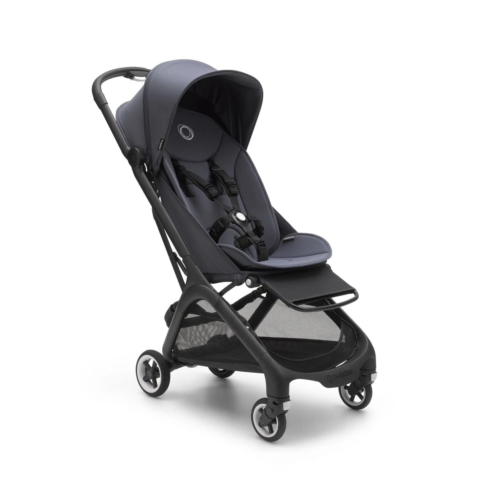 Bugaboo Butterfly Stroller with Travel Bag & Bumper Bar - Stormy Blue