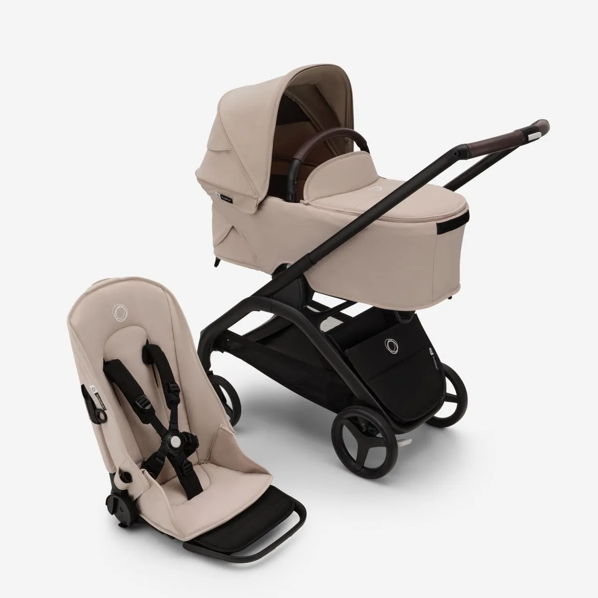 Bugaboo Dragonfly Pushchair Ultimate (Pebble 360 PRO2) Bundle - Desert Taupe