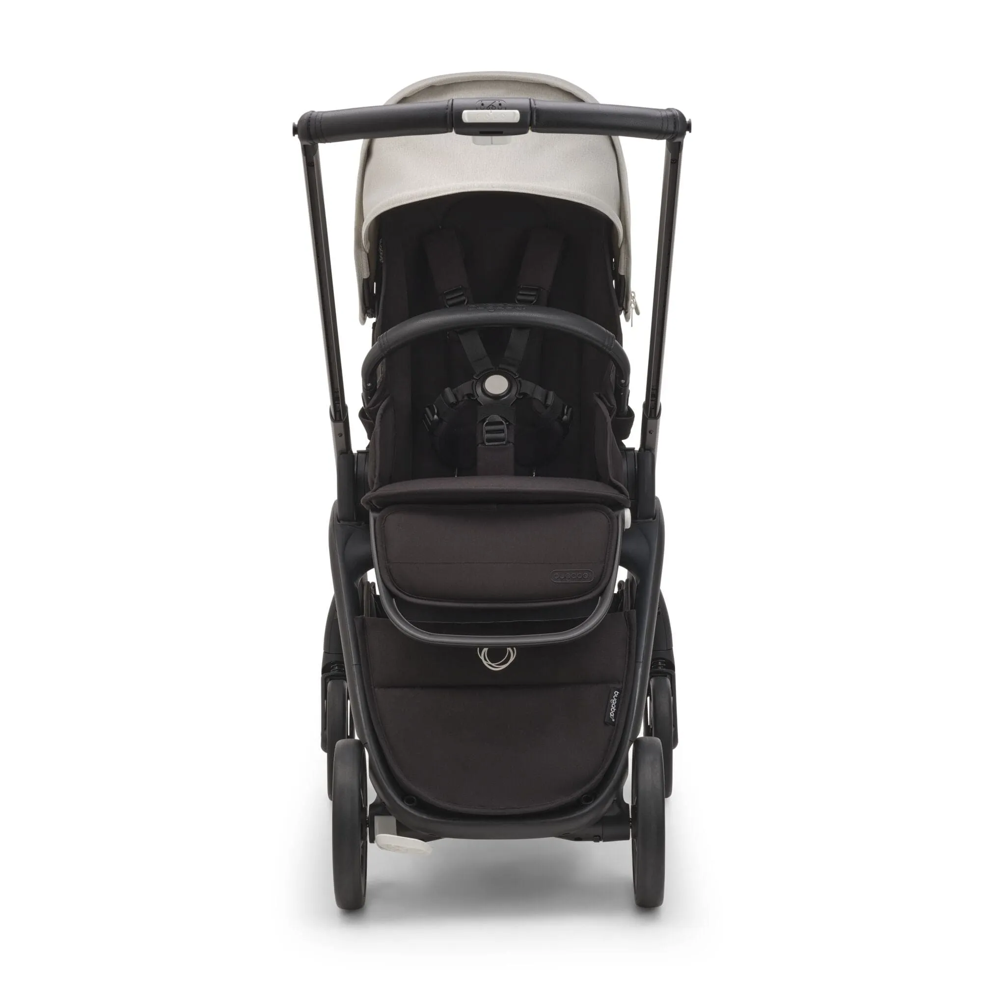 Bugaboo Dragonfly Pushchair with Carrycot - Graphite/Midnight Black/Misty White