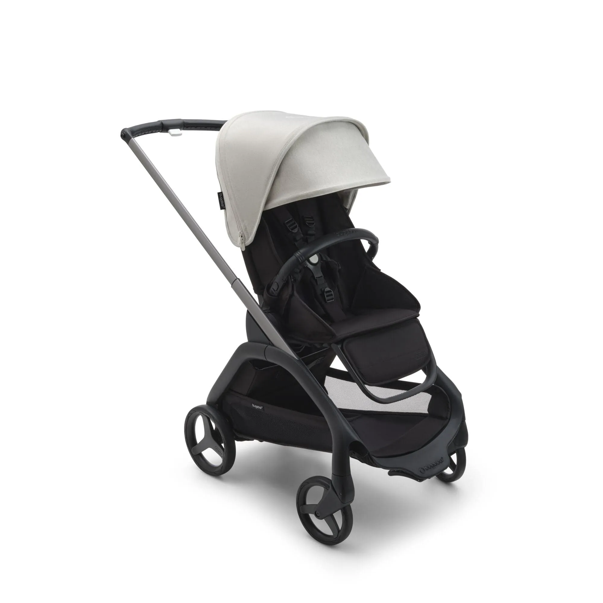 Bugaboo Dragonfly Pushchair with Carrycot - Graphite/Midnight Black/Misty White