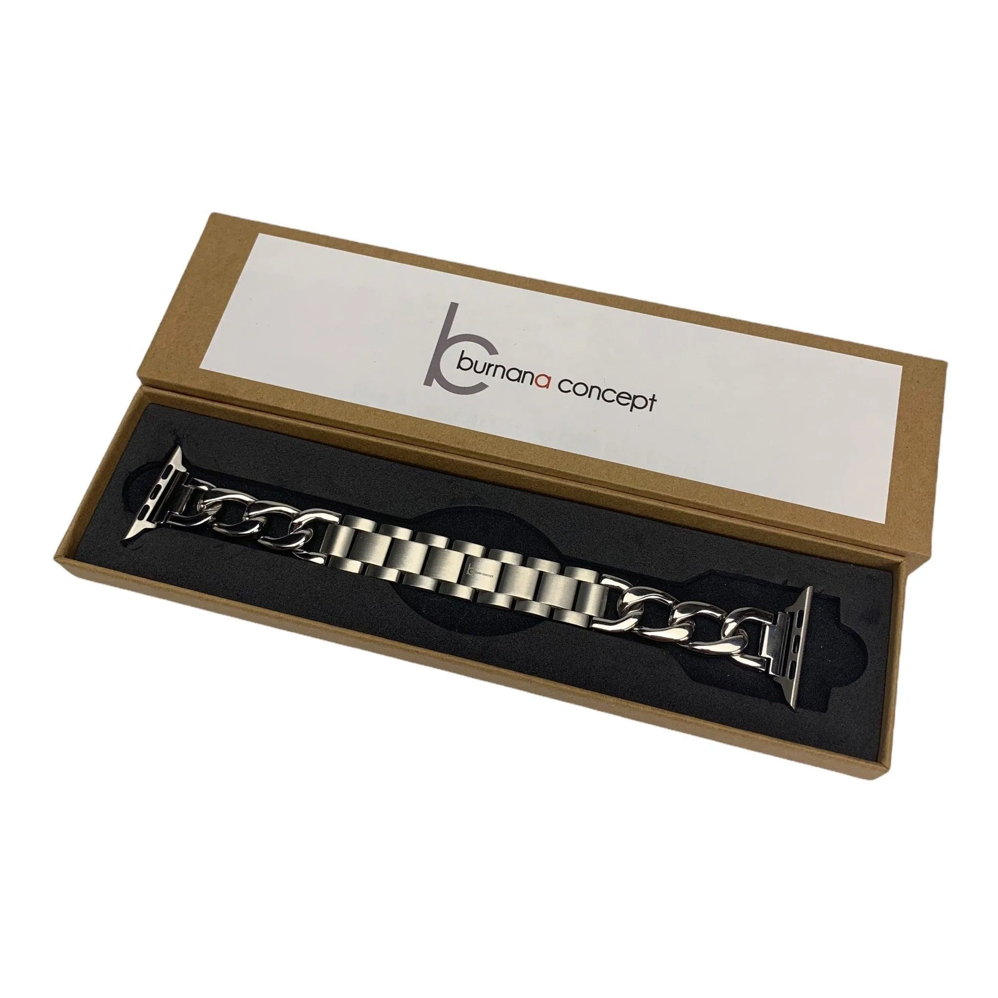 Burnana Concept Artemis Stainless Steel Watch Band For Apple Watch
