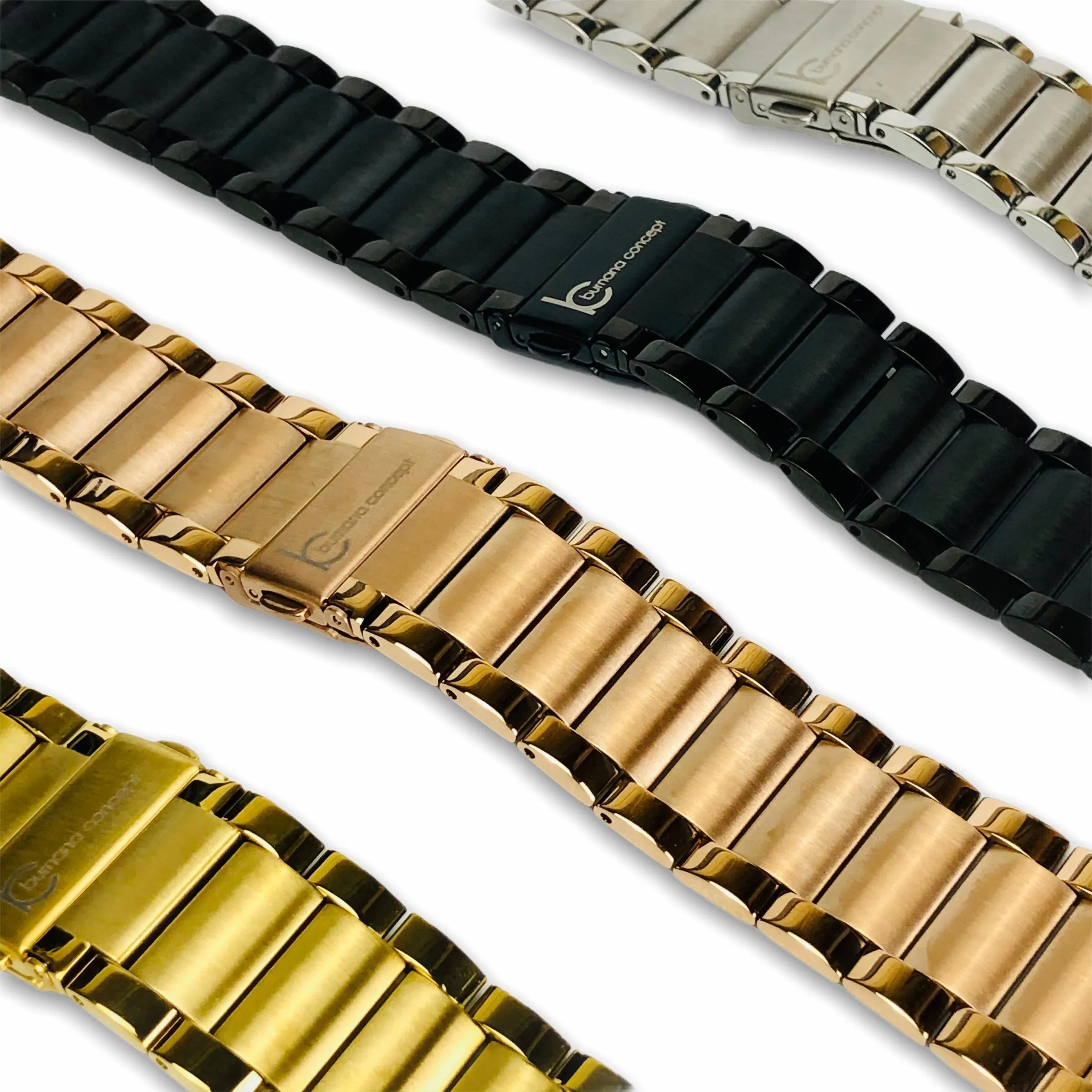 Burnana Concept Saturn Stainless Steel Band for Apple Watch Series