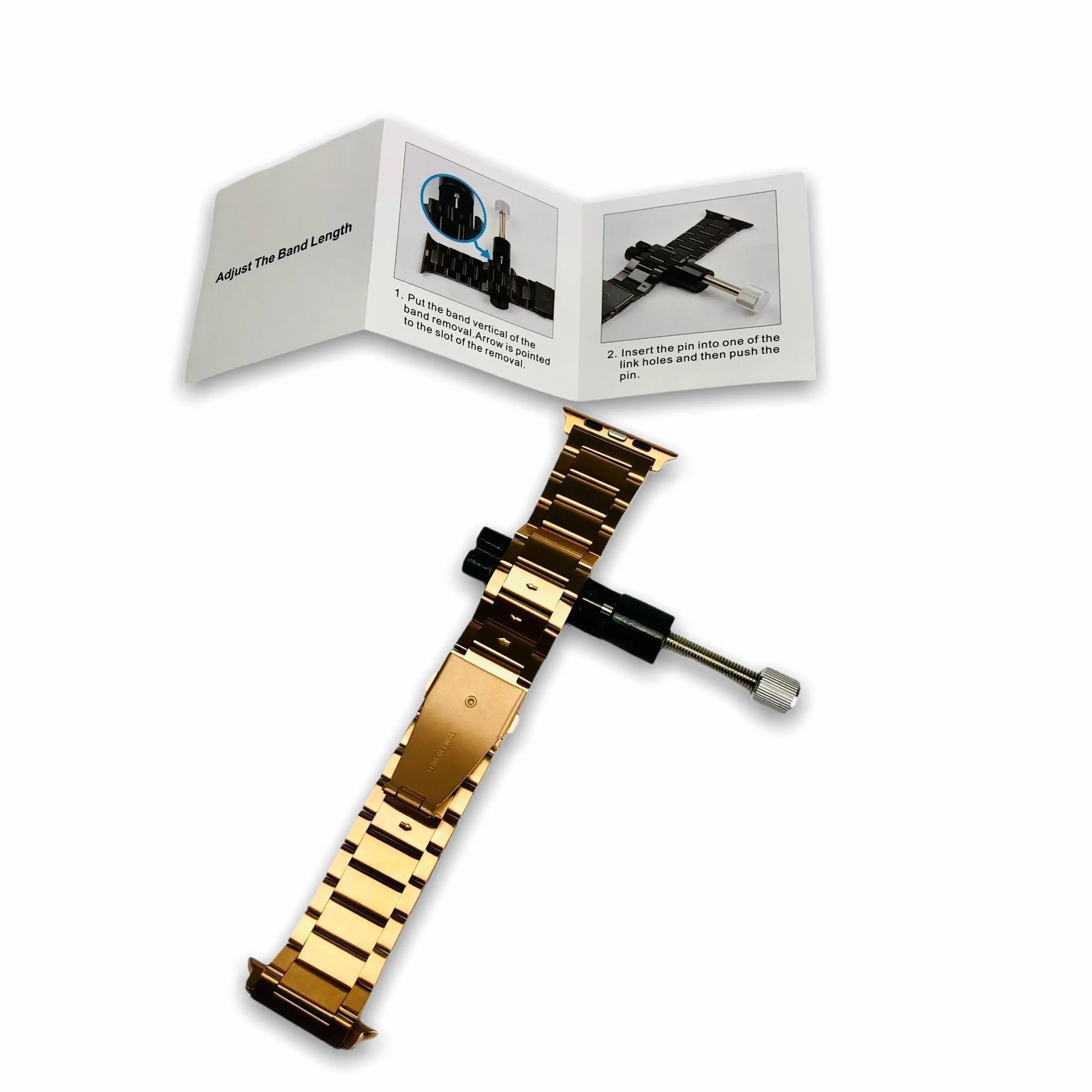 Burnana Concept Saturn Stainless Steel Band for Apple Watch Series