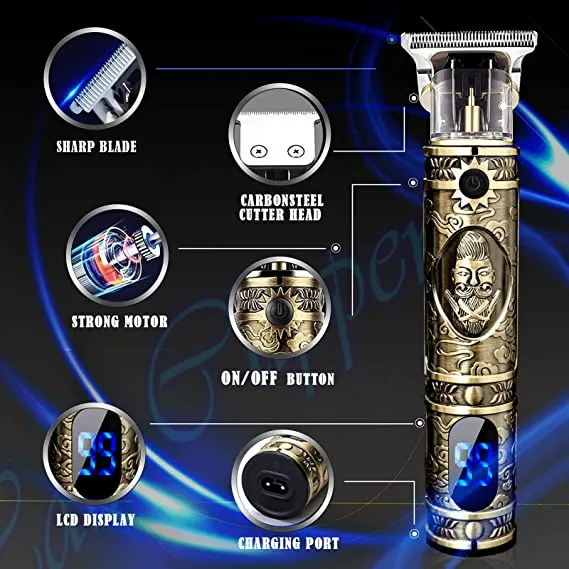 🔥Buy 2 Free shipping – Premium LCD Professional Hair Trimmer