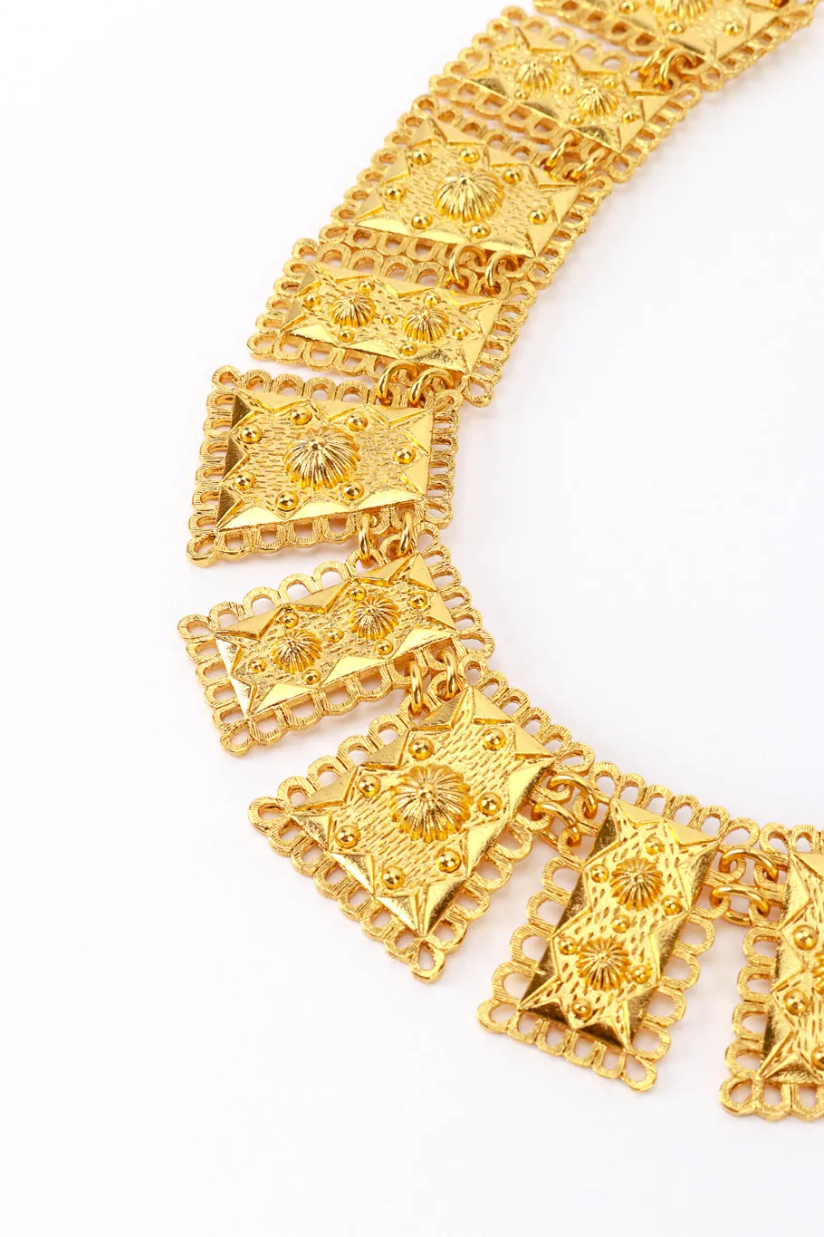 Byzantine Plate Link Necklace