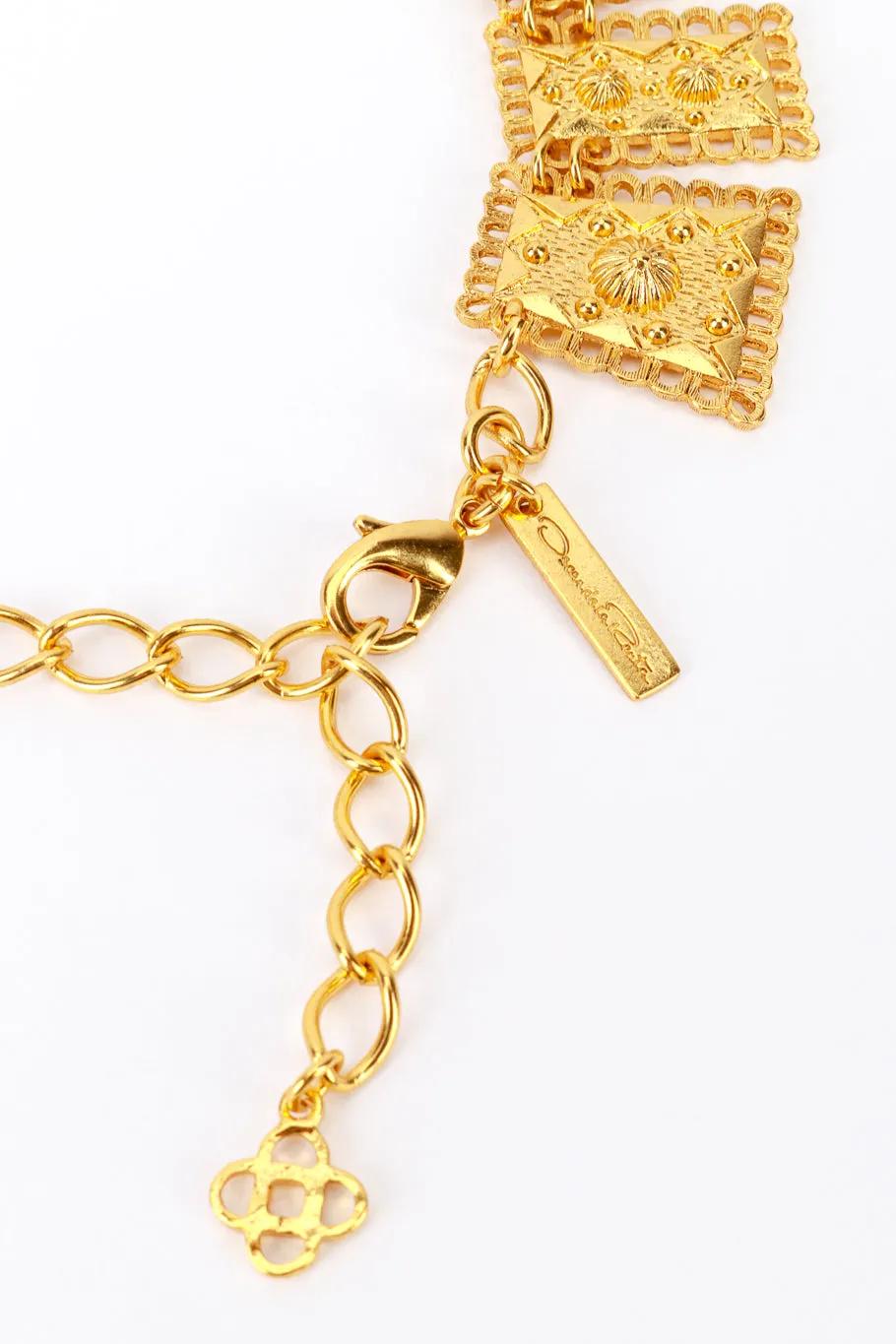 Byzantine Plate Link Necklace