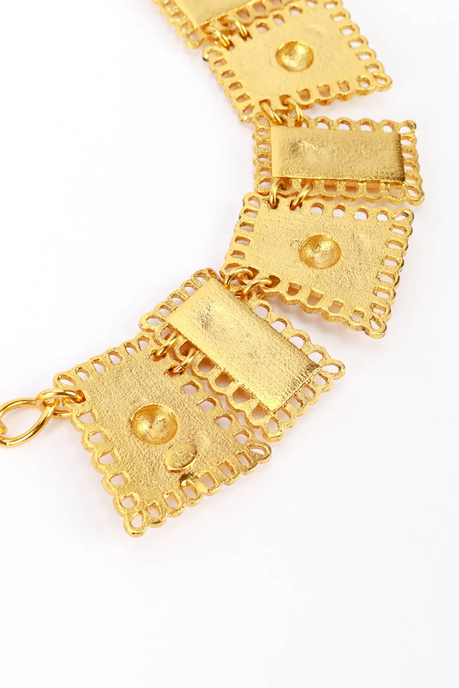 Byzantine Plate Link Necklace