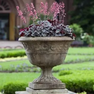 Campania Smithsonian Foliated Scroll Urn
