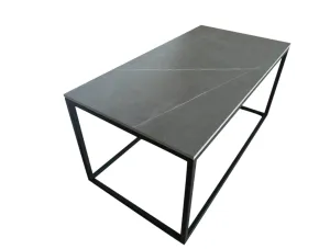 Capri Grey Sintered Stone Rectangular Coffee Table